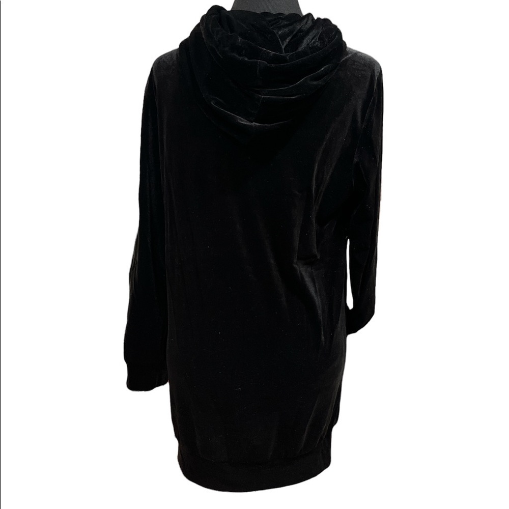 Black velvet hoodie NWT - Picture 3 of 5